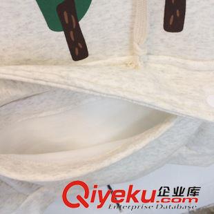 9.12NEW 韓國訂單童趣可愛三棵樹加絨抓絨衛衣休閑外貿帽衫小樹絨衫原始圖片3