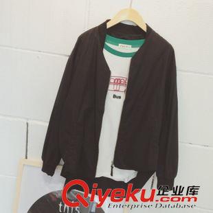 9.04NEW 韓國東大門ULZZANG2015秋季新款學(xué)院風(fēng)米奇字母背后29號插肩衛(wèi)衣