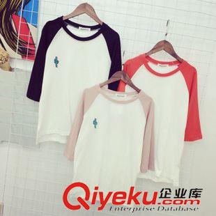 8.13NEW 日式日單秋冬新款清新小碎花印花圖案連帽開衫外套牛仔衣寬松款