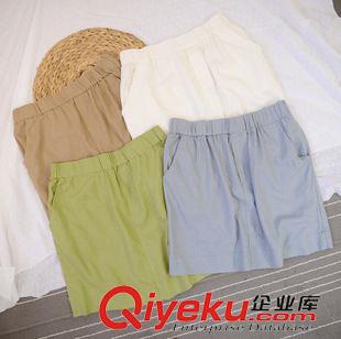 半身裙 夏季新品簡約時尚韓范純色口袋后拉鏈松緊腰休閑半身裙短裙女 4色原始圖片3