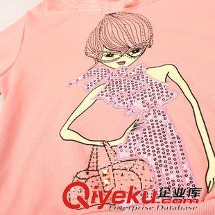女童時尚靚麗套裝專區(qū) 童裝女童秋裝兒童套裝衣服2015新款春秋運動美女中大童衛(wèi)衣三件套原始圖片2