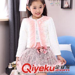 60-70元 童裝女童兒童秋裝2015新款秋款蕾絲長(zhǎng)袖公主三件套寶寶秋季套裝原始圖片3