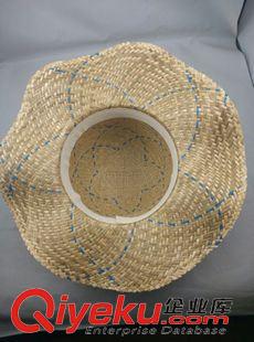 大沿帽 新款夏季花朵禮帽沙灘草帽夏季男女士韓版休閑帽子批發(fā)定做印logo原始圖片2