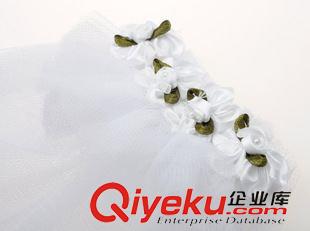 頭紗 廠家直銷，原創{dywe}，寵物婚紗頭飾，狗狗新娘頭花，披紗原始圖片3