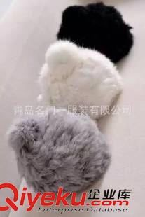 雜貨=包/鞋/帽/襪子/圍巾/飾品 2015學(xué)院風(fēng)冬季兔絨球時(shí)尚針織手套 保暖護(hù)手漂亮