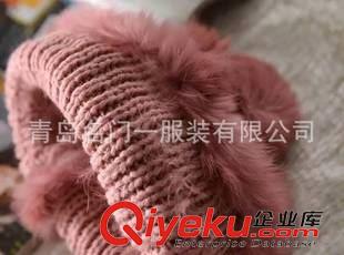 雜貨=包/鞋/帽/襪子/圍巾/飾品 2015冬季外單兔毛針織帽子 時尚洋氣女士帽保暖冬原始圖片3