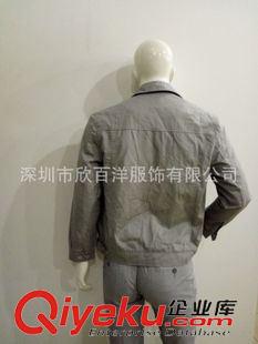 男式作訓(xùn)服 深圳欣百洋 供應(yīng)量身定制純棉套裝男式休閑作訓(xùn)服 工作服 現(xiàn)貨