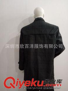 防寒服定制 深圳欣百洋品牌 供應(yīng)時尚春秋季男裝休閑純棉戶外風(fēng)衣 防寒服薄款