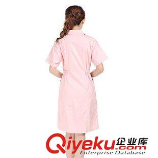 護士服 欣百洋供應 全棉粉紅色護士服夏裝大褂 美容院 短袖藥房工作大衣
