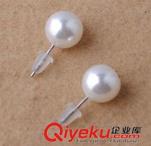 11月新款耳環(huán) 新品促銷超低價韓版精美耳釘百搭珍珠玫瑰印花耳環(huán)潮飾一件代發(fā)原始圖片3