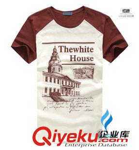 圓領(lǐng)T恤  定做專區(qū) 廣告衫文化衫工作t恤訂做 男式休閑圓領(lǐng)短袖純棉t恤 來(lái)圖來(lái)樣訂做原始圖片3