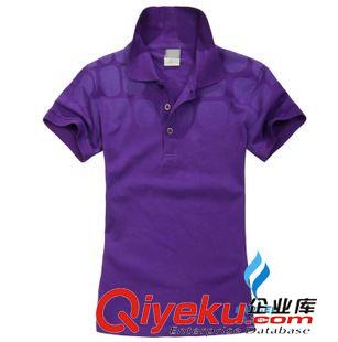 運(yùn)動(dòng)T恤   定做專區(qū) 運(yùn)動(dòng)服飾訂做 新款夏裝女士運(yùn)動(dòng)休閑t恤 韓版翻領(lǐng)純棉運(yùn)動(dòng)短袖t恤原始圖片3
