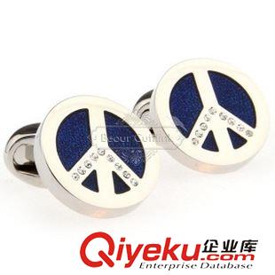 水晶 【袖扣現貨 流行飾品】袖扣子-黑色圓形袖扣 AE6224 寶石工藝