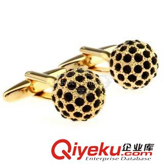 水晶 【袖扣現貨 袖扣批發】多色圓形袖扣 AE1210 鑲嵌工藝原始圖片2