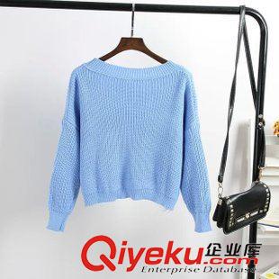 ★10月11號(hào)新款更新 2015秋季新款小流蘇韓版女式短款套頭針織毛衣 女 QJ10150原始圖片3