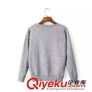 ★10月11號(hào)新款更新 2015秋裝新款日韓時(shí)尚長(zhǎng)袖幾何圖形毛衣長(zhǎng)袖針織衫  女裝上衣原始圖片3