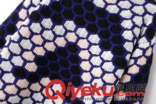 ★10月7號(hào)新款更新 2015秋冬新款拼色幾何提花中長(zhǎng)款寬松休閑款圓領(lǐng)針織毛衣 女原始圖片3