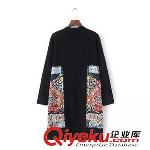 ★9月8號新款更新 2015秋季新款韓版蝙蝠袖雙排扣寬松毛呢大衣外套 女 G89136