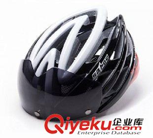 騎行頭盔 SAHOO 91920 山地自行車死飛騎行眼鏡頭盔 超輕單車磁吸風(fēng)鏡頭盔原始圖片2