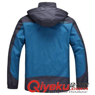 沖鋒衣 新1314-1315戶外運(yùn)動(dòng)情侶款三合一女長絨內(nèi)膽兩件套沖鋒衣男士原始圖片3