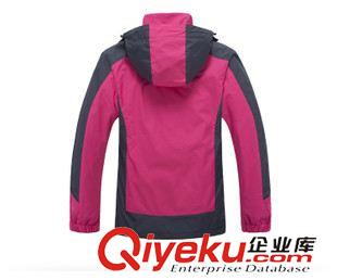 沖鋒衣 13399戶外情侶三合一女抓絨內(nèi)膽女兩用兩件套保暖登山服沖鋒衣男原始圖片2