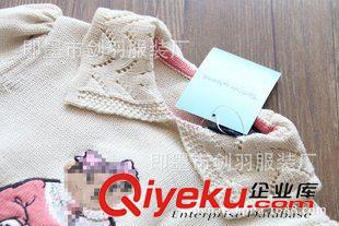 線衣/毛衣/開衫類 15秋冬新品 韓版女童純棉線兒童線衣毛衣原始圖片3