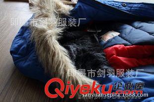 棉衣/羽絨服類 外貿原單童品 15年專柜冬款兒童加厚連帽棉襖棉服真毛領 品質超贊原始圖片2