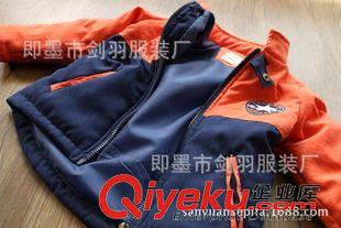 棉衣/羽絨服類 深秋冬常備款 超輕保暖 兒童拉鏈外套棉服 內(nèi)層絲綿 外穿可打底原始圖片2