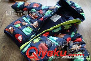 棉衣/羽絨服類 深秋冬常備款 超輕保暖 兒童拉鏈外套棉服 內(nèi)層絲綿 外穿可打底