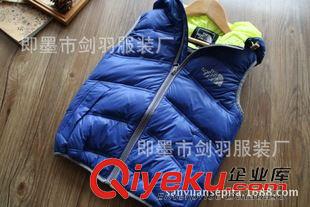 背心/馬甲類 外貿童裝馬甲批發 15秋新款兒童純棉兩面穿兒童馬甲 品質很贊