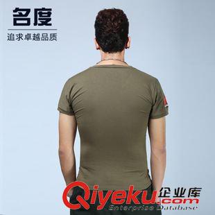 應季熱銷 廠家直銷 戶外休閑夏季軍綠偵察短袖T恤 純棉圓領汗衫 作戰(zhàn)作訓服