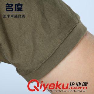 應季熱銷 廠家直銷 戶外休閑夏季軍綠偵察短袖T恤 純棉圓領汗衫 作戰(zhàn)作訓服