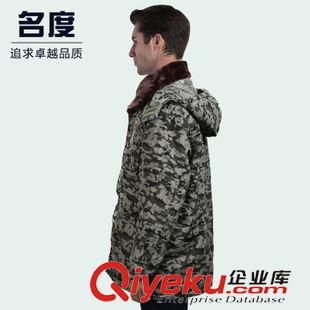 迷彩服 勞保工作服 軍大衣棉服 多功能保安棉大衣 冬槍迷迷彩襖廠家直銷原始圖片2