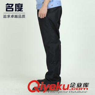 褲子 廠家直銷 保安服配件薄款貢絲錦保安作訓(xùn)褲西裝褲 保安夏褲原始圖片2