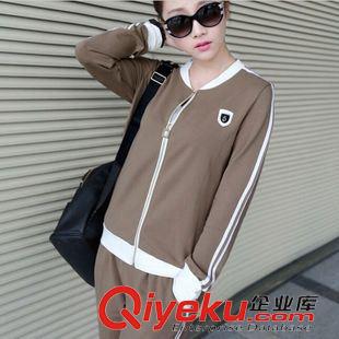 秋季休閑運動套 時尚韓版潮女裝運動衣服休閑女士衛衣套裝大碼