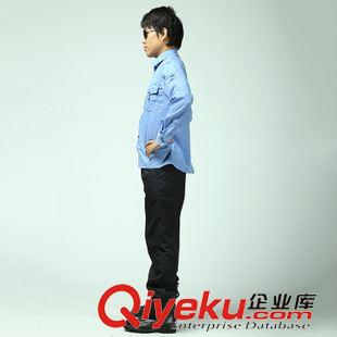 安保服裝（大眾款） 月白長袖制服襯衣 保安長袖襯衣 小區物業長袖襯衣制服原始圖片2