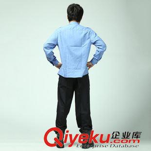 安保服裝（大眾款） 月白長袖制服襯衣 保安長袖襯衣 小區物業長袖襯衣制服原始圖片3