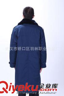 空軍系列 zp07士兵長款棉大衣 藍色軍大衣 空 常服棉大衣防寒保暖原始圖片3