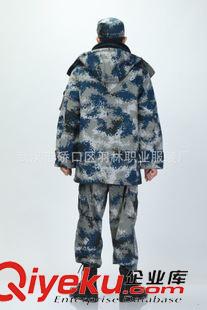 空軍系列 zp07城市迷彩作訓(xùn)大衣 空 迷彩服飛行員 防靜電批發(fā)原始圖片3