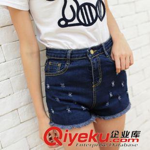休閑套裝 2015顯瘦印花短袖上衣+氣質(zhì)收腰小腳兩件套套裝潮