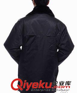 長袖工裝 廠家直銷dgndy 保安大衣 保安服 物業(yè)大衣 保暖服原始圖片2