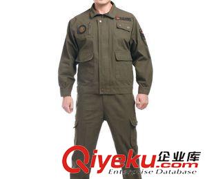 戶外休閑系列 春秋工作服套裝男長袖 帆布汽修工服機修勞保服套裝春秋外套 批發(fā)原始圖片2
