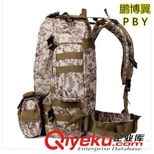 戶外雙肩包 荒漠迷彩組合背包/大號包/戶外登山包/戰術背包 雙肩背包一件代發原始圖片2