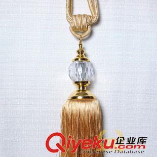 掛球 窗簾花邊 窗簾輔料批發 流蘇綁帶 裝飾吊穗 單水晶掛球原始圖片2