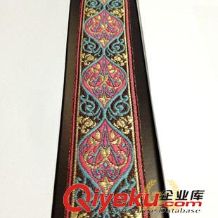 精致小邊 【樓蘭】窗簾花邊配件 民族風格裝飾邊 3公分提花邊織帶 家紡輔料原始圖片2