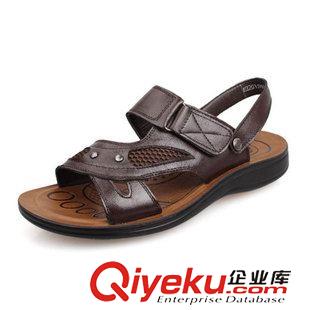 時(shí)尚男鞋 淘寶免費(fèi)一件代發(fā)貨 2014新款 夏季涼拖鞋男士沙灘鞋 涼鞋男鞋原始圖片2