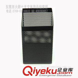 筆筒 七天文體 吉麗金屬筆筒方形G1042 方形 黑色原始圖片3