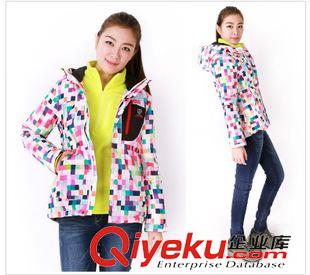 羽絨/雪服類 伊思佳羽絨服女壓膠防風防水羽絨服時尚休閑款秋冬透氣保暖羽絨服原始圖片3
