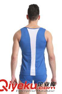 JQK品牌 廠家批發(fā)男士背心 時(shí)尚休閑運(yùn)動背心吸汗透氣圓領(lǐng)背心修身男背心原始圖片3