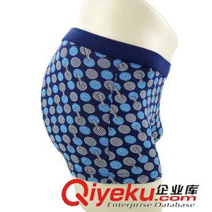 15年6月1號上新 新款 福寶男士印花莫代爾超薄透氣清爽男士印花平角褲9238原始圖片2
